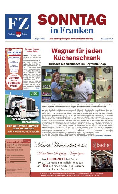 FZ - Sonntag in Franken E-Paper - Nordbayerischer Kurier