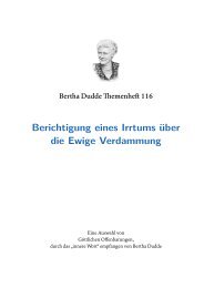 Wer war Bertha Dudde? - bertha-dudde.info