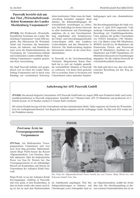 Jahrgang 8 ISSN 1611-227X 24. April 2010 Nr. 04 - Schibri-Verlag