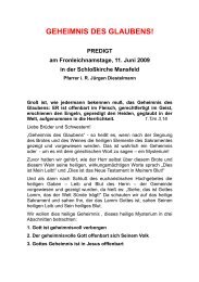 7. GEHEIMNIS DES GLAUBENS - Eine lutherische ...