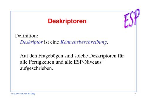 Deskriptor - espzh.ch