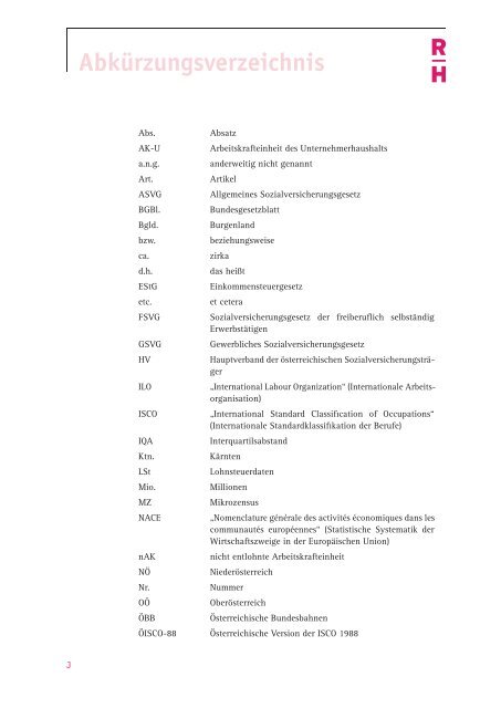 Einkommensbericht des Rechnungshofes 2012 - Der Rechnungshof