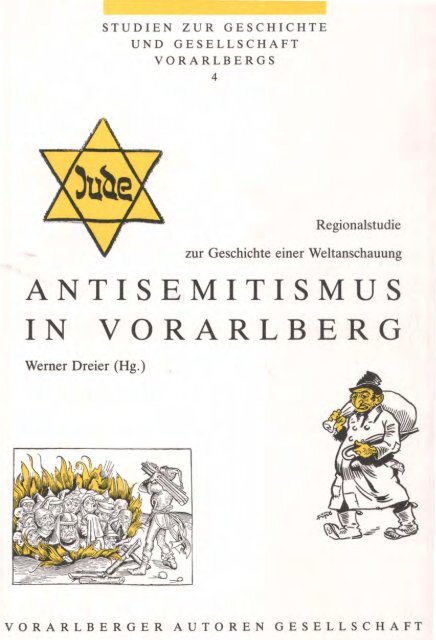 antisemitismus in vorarlberg - Johann-August-Malin-Gesellschaft