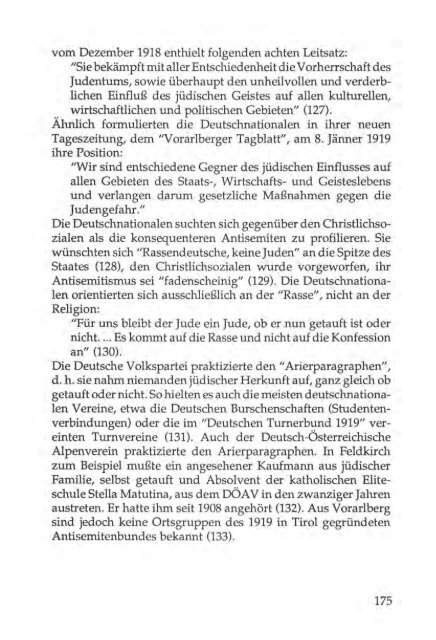 antisemitismus in vorarlberg - Johann-August-Malin-Gesellschaft