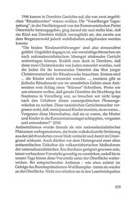 antisemitismus in vorarlberg - Johann-August-Malin-Gesellschaft