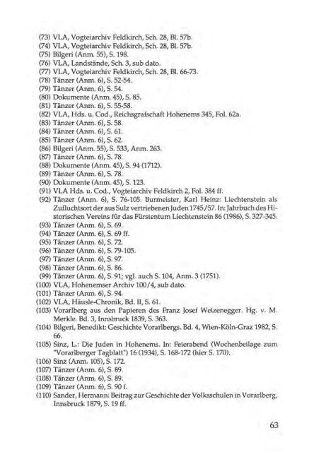 antisemitismus in vorarlberg - Johann-August-Malin-Gesellschaft