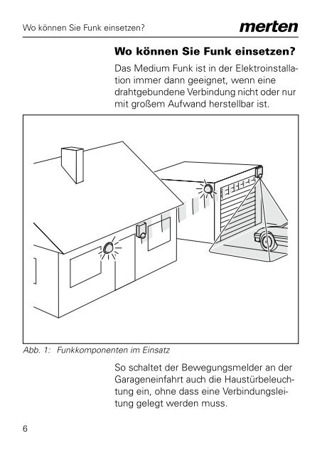 MERTEN FUNKSYSTEM – KOMFORTABEL OHNE KABEL - Elbro AG