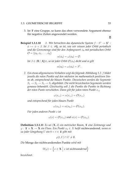 Gew ¨ohnliche Differentialgleichungen und Dynamische Systeme