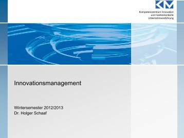 innovationsmanagement - Hochschule Ludwigshafen am Rhein
