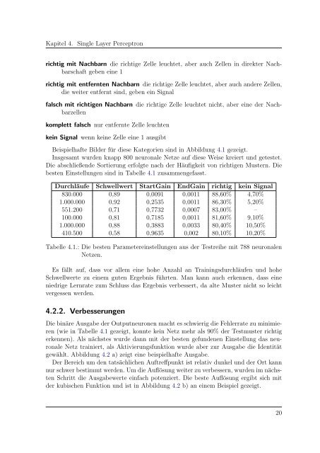 Neuronale Netze zur Auswertung von Delay Line Detektoren ...