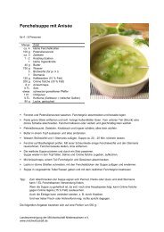 Fenchelsuppe mit Anisée