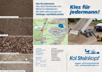 Unser aktueller Flyer! - Kai Steinkopf