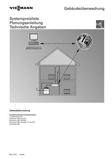 Gebäudeüberwachung Systempreisliste ... - Viessmann