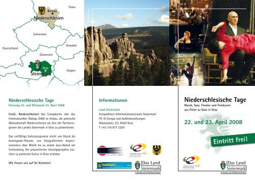 Programm-Folder - Europa Steiermark