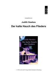Judith Hawkes Der kalte Hauch des Flieders - Amerikanische Literatur