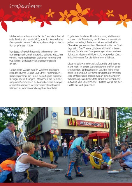 Projektbericht Sommernachtstraum - Lebenshilfe Dieburg eV