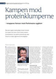 Kampen mod proteinklumperne