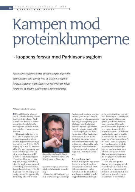 Kampen mod proteinklumperne