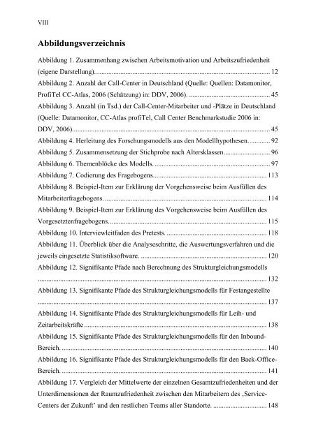 Was hat den stärksten Einfluss auf die Arbeitszufriedenheit von Call ...