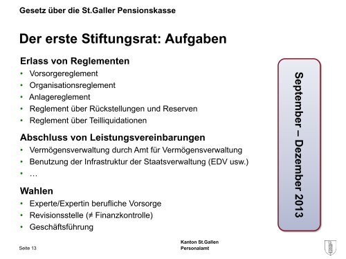 Referat Primus Schlegel - pensionskasse.sg.ch - Kanton St.Gallen