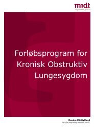 Forløbsprogram for kronisk obstruktiv lungesygdom (KOL) - Region ...