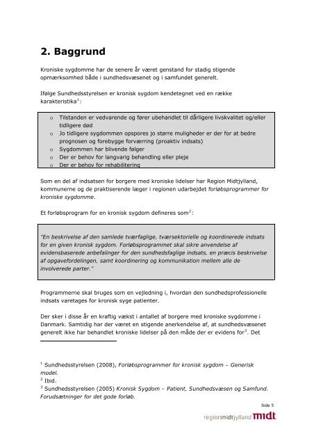 Forløbsprogram for kronisk obstruktiv lungesygdom (KOL) - Region ...