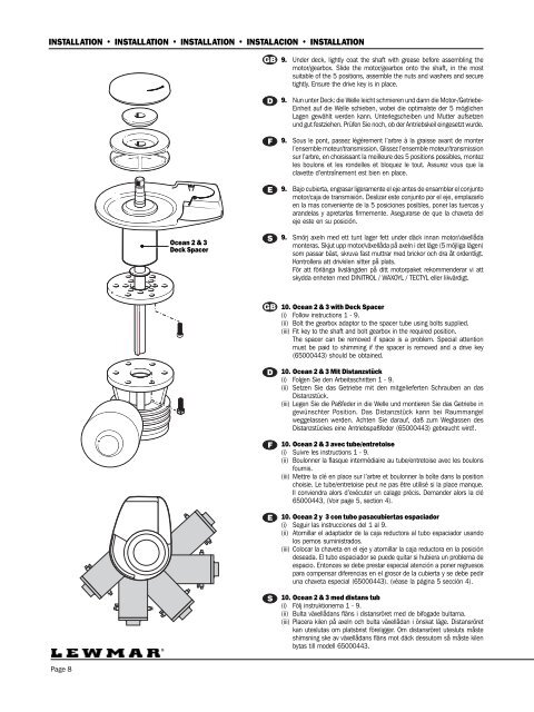 Concept/Ocean/Capstan 1, 2 & 3 Windlass Range - L-36 Fleet