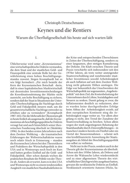 PDF 2006-4 Autoren pdf.indb - Linksreformismus