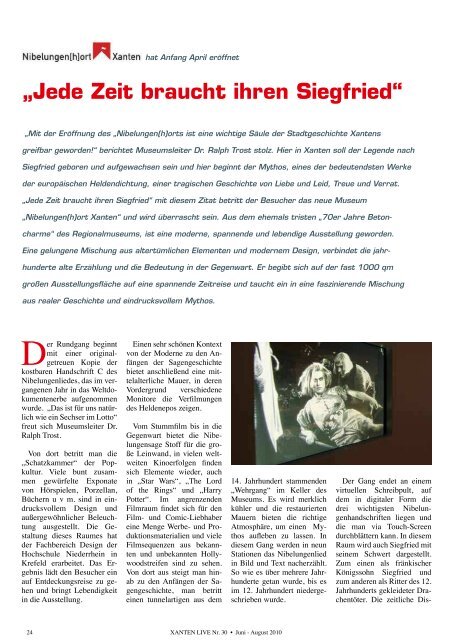 Das Super- Wochenende - Xanten Live