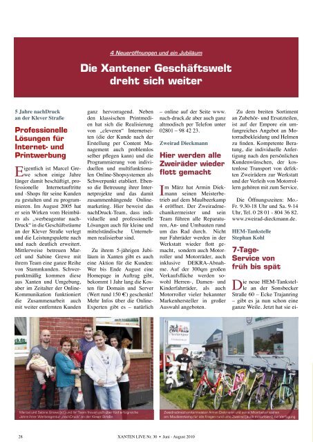 Das Super- Wochenende - Xanten Live