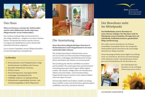 Weitere Infos als PDF - Deutsche Seniorenstift Gesellschaft Pattensen