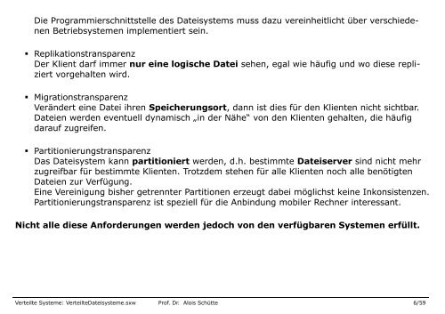 Verteilte Dateisysteme