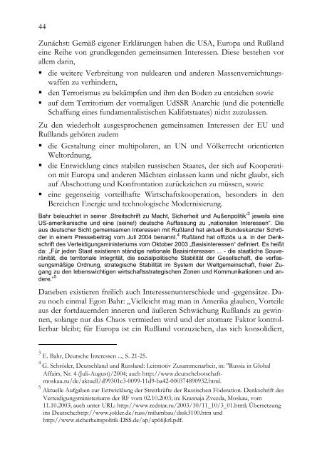 AP073(2005) J. Klopfer: Europäische Friedensordnung - DSS