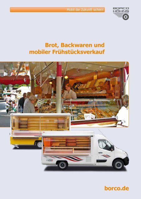 Verkaufsmobile für Brot und Backwaren, Typ - Borco-Höhns Gmbh + ...