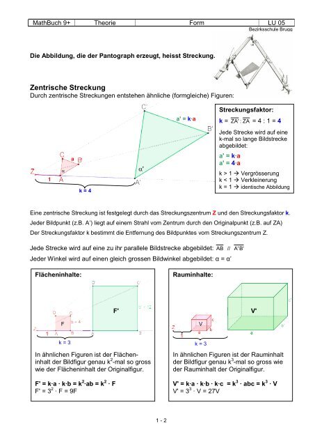 Zentrische Streckung