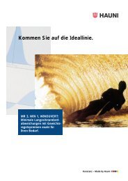 FACTS AND FIGURES - Hauni Maschinenbau AG