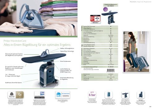 Philips Consumer Lifestyle Produktekatalog Haushaltsgeräte ...