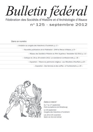Télécharger Bulletin fédéral n°125 en PDF - Fédération des ...