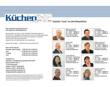 Küchen-Line Zubehörkatalog