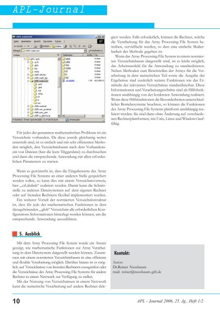 APL-Journal - APL Germany e. V.