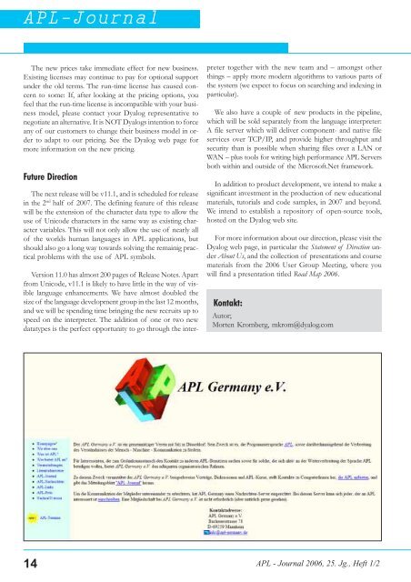 APL-Journal - APL Germany e. V.