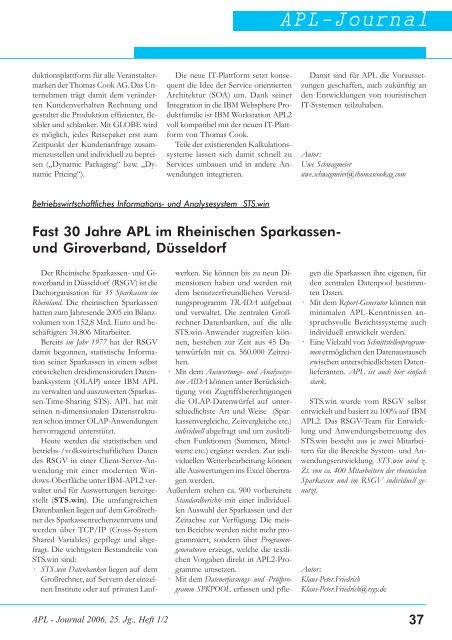 APL-Journal - APL Germany e. V.