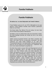 Familie Feldheim Familie Feldheim