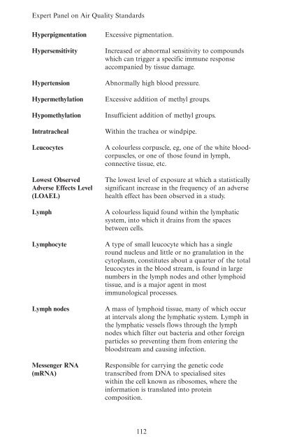 Guidelines for Metals and Metalloids in Ambient ... - ARCHIVE: Defra