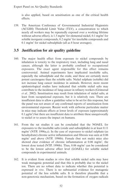 Guidelines for Metals and Metalloids in Ambient ... - ARCHIVE: Defra