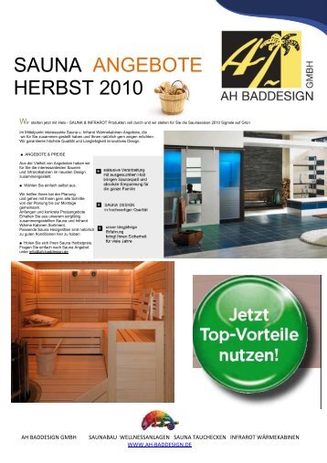 RING SAUNA OFEN - AH Baddesign GmbH