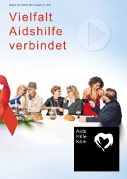 Vielfalt Aidshilfe verbindet - AIDS-Hilfe Köln e.V.