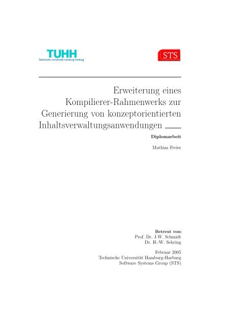 Paper (PDF) - STS - TUHH