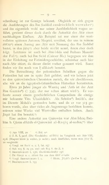 Beiträge zur Geschichte Ägyptens unter dem Islam