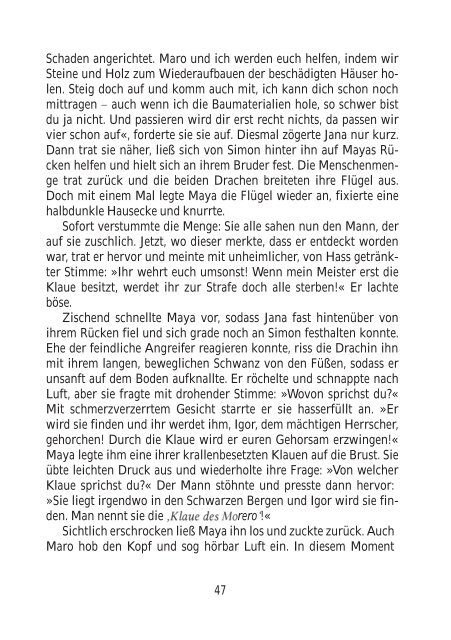 Drachenkralle - Die Klaue des Morero (Leseprobe) - Verlag 3.0